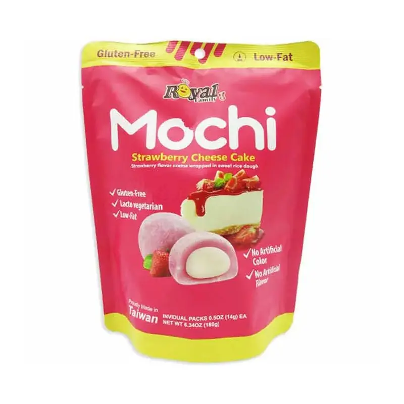 Royal Mochi - Strawberry Cheesecake Peg Bag: 12-Piece Case