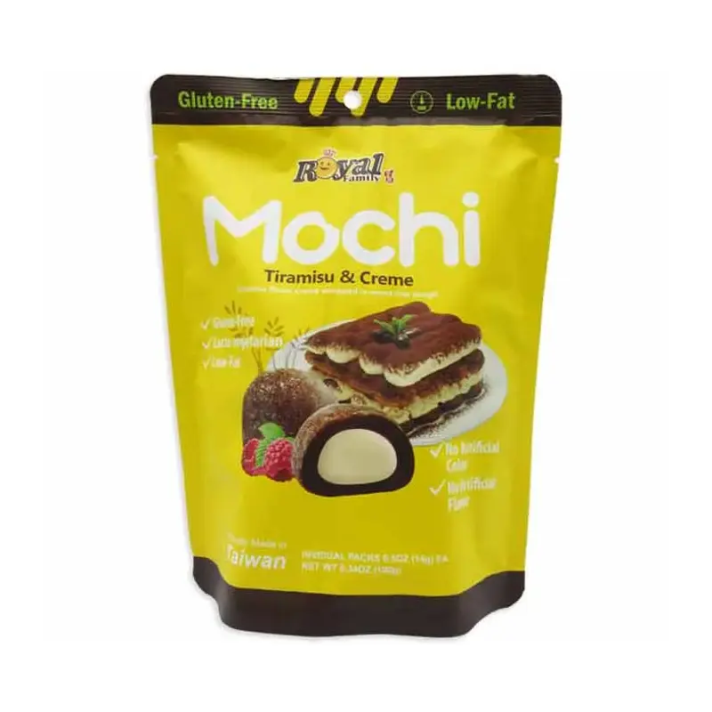 Royal Mochi - Tiramisu & Creme Peg Bag: 12-Piece Case