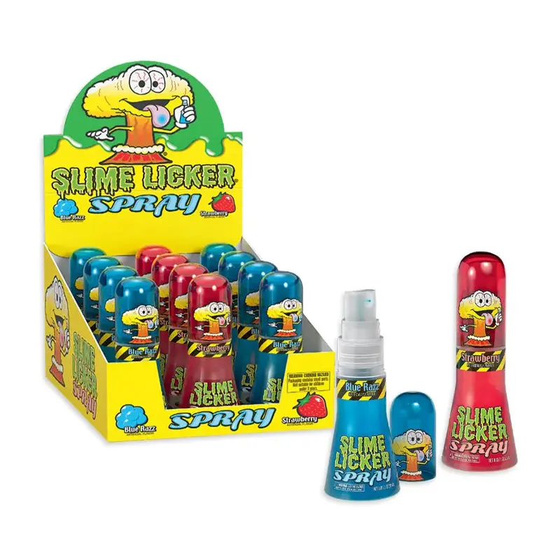 Slime Licker Spray Candy: 12-Piece Display
