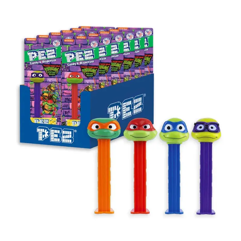 Teenage Mutant Ninja Turtles PEZ Candy Blister Packs: 12-Piece Display