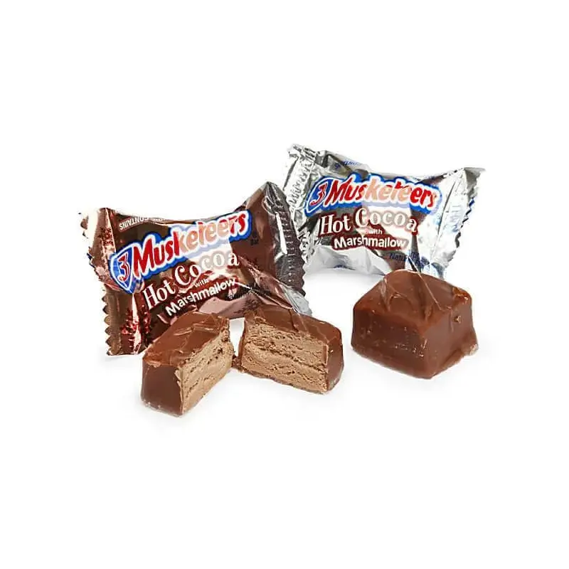 3 Musketeers Hot Cocoa with Marshmallow Minis Candy: 10-Ounce Bag