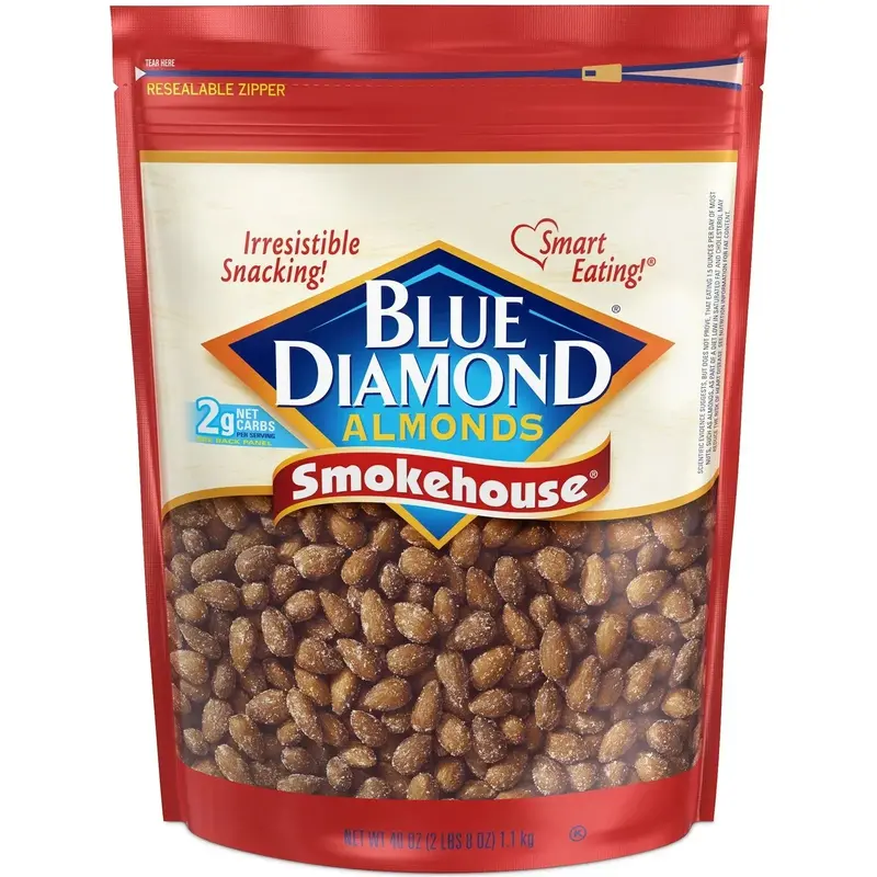 Blue Diamond Smokehouse Almonds: 2LB Bag