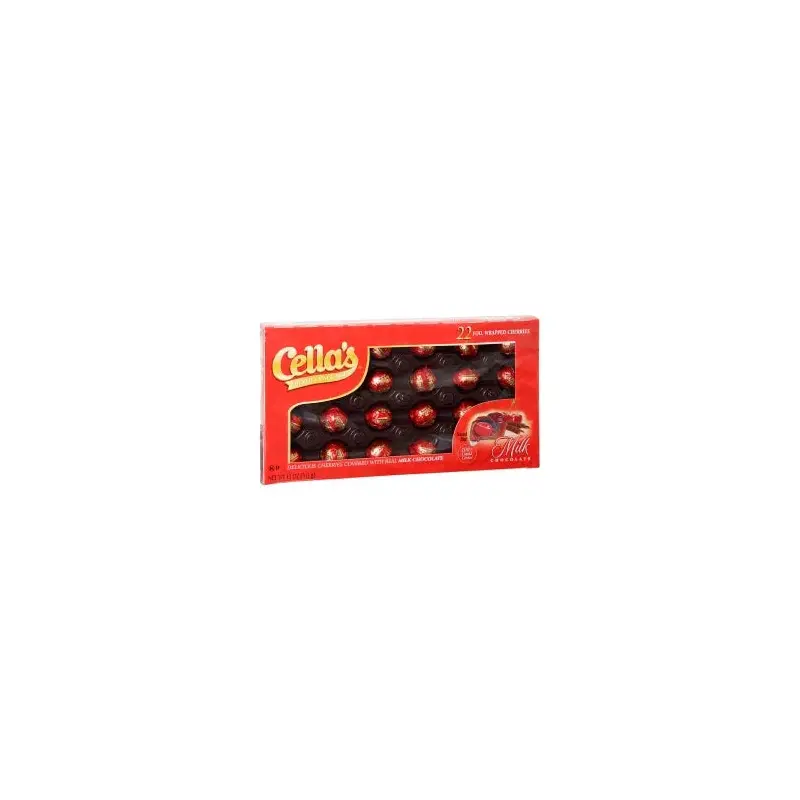 Cella's Milk Chocolate Covered Cherries Gift Boxes: 12-Piece Case