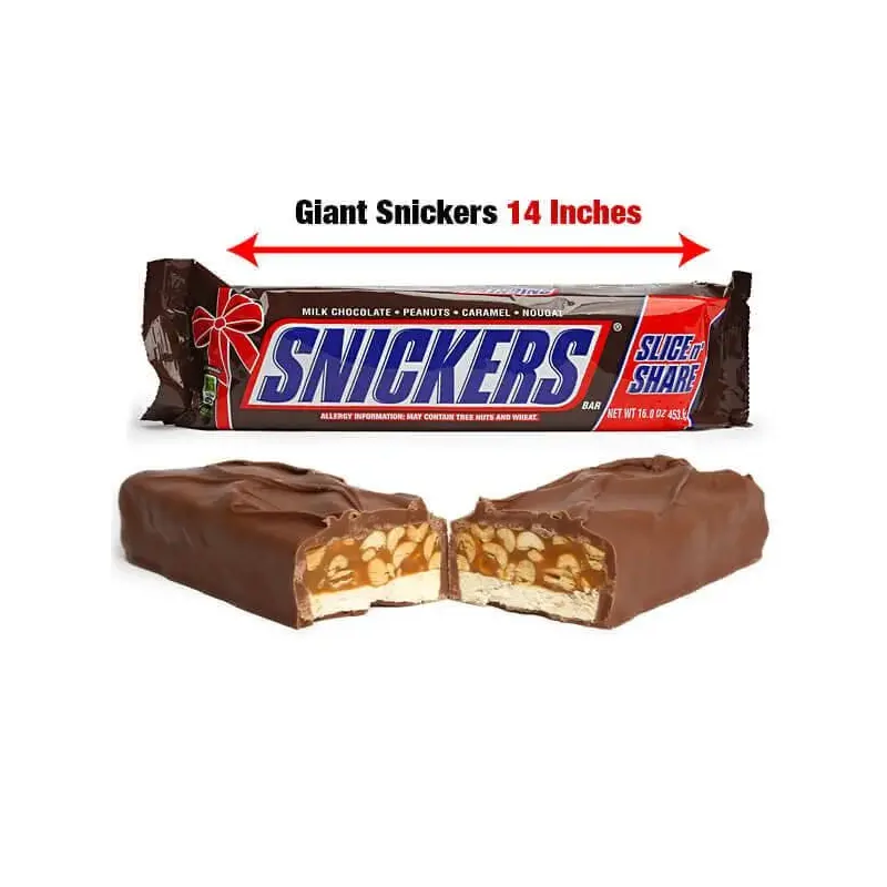 Snickers Giant 1-Pound Candy Bar