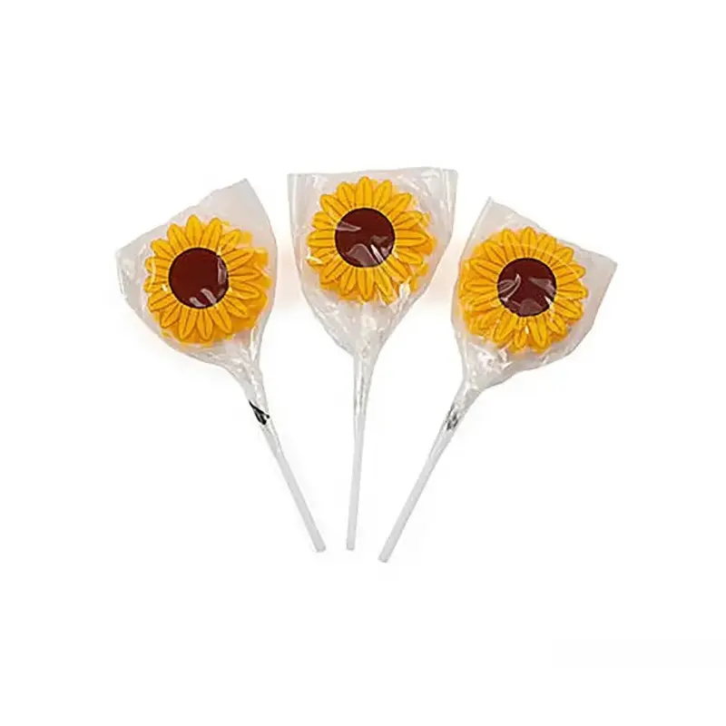 Sunflower Lollipops: 12-Piece Box