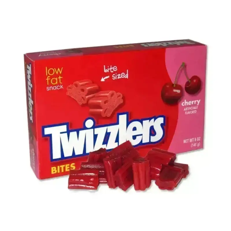 Twizzlers Licorice Cherry Bites Theater Box: 12-Piece Display