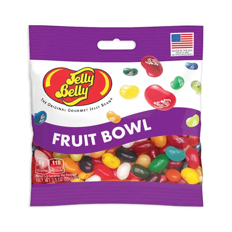 Jelly Belly Fruit Bowl Mix: 12-Piece Case