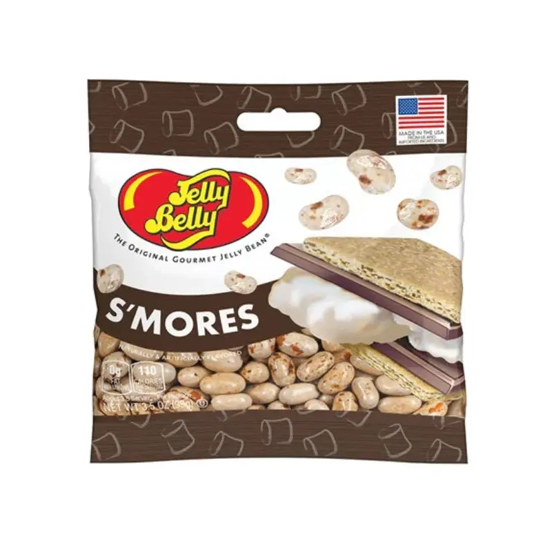 Jelly Belly S'mores Jelly Beans Peg Bag: 12-Piece Case