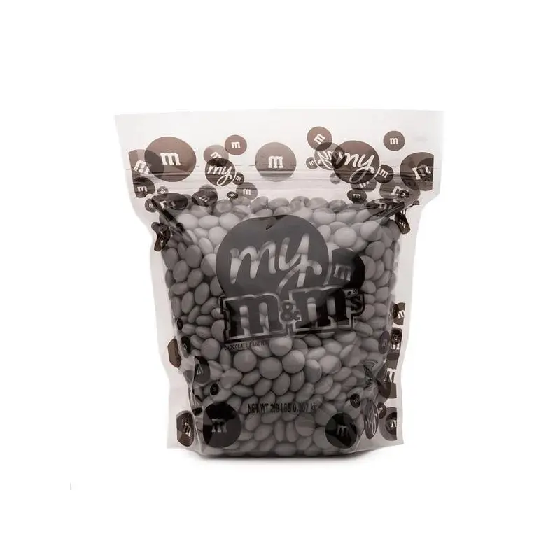 M&M's Milk Chocolate Candy - Silver: 2LB Bag
