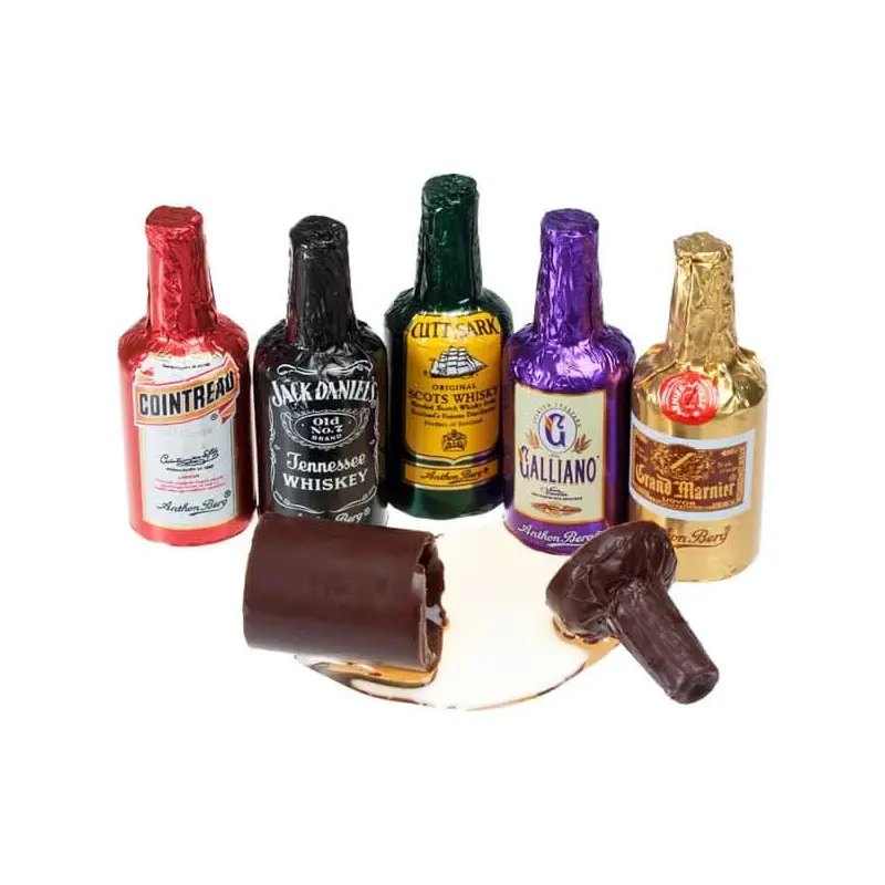 Anthon Berg Liquor Filled Chocolate Bottles: 36-Piece Display