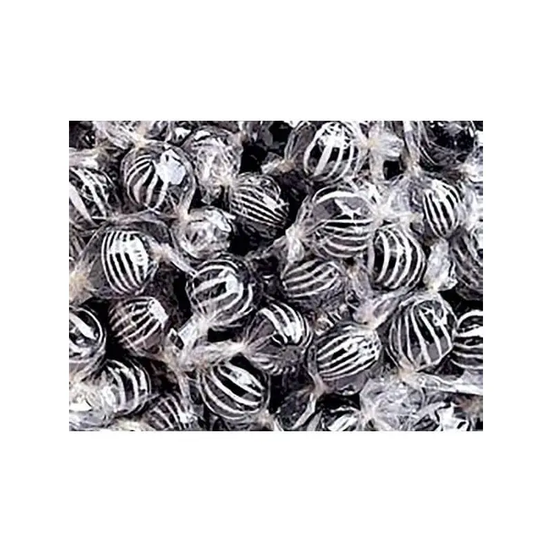 Atkinson Black Licorice Hard Candy Balls: 5LB Bag