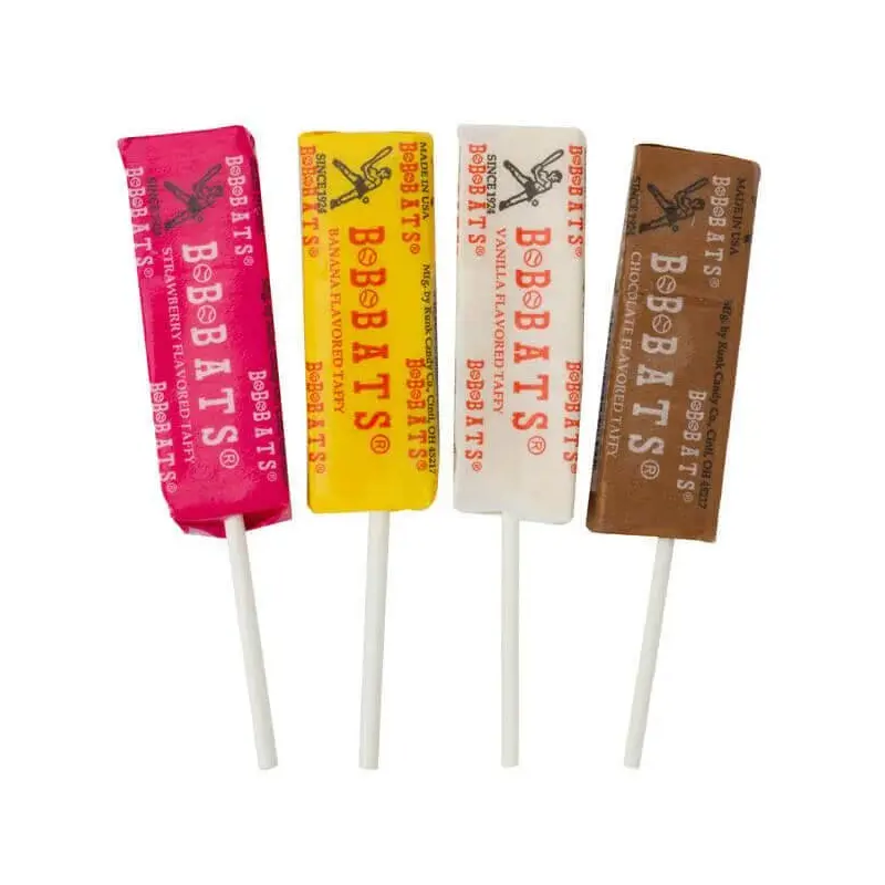 B B Bats Taffy Pops: 100-Piece Box