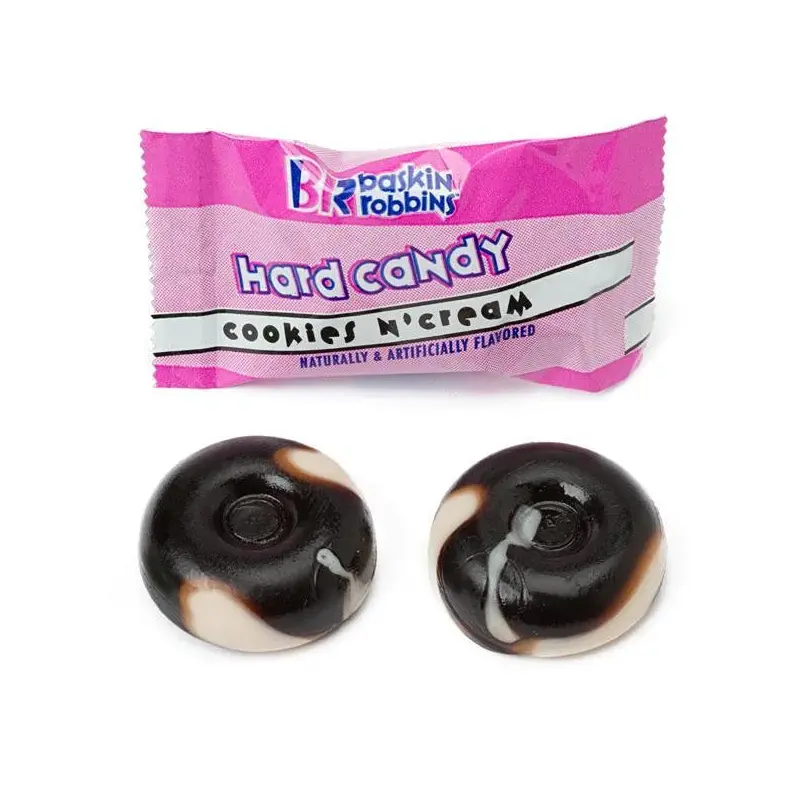 Baskin Robbins Ice Cream Hard Candy - Cookies 'n Cream: 240-Piece Case