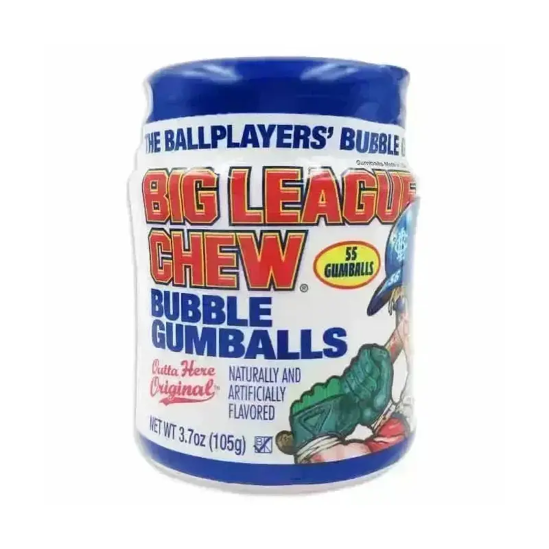 Big League Chew Gumballs ToGo Cup: 6-Piece Display