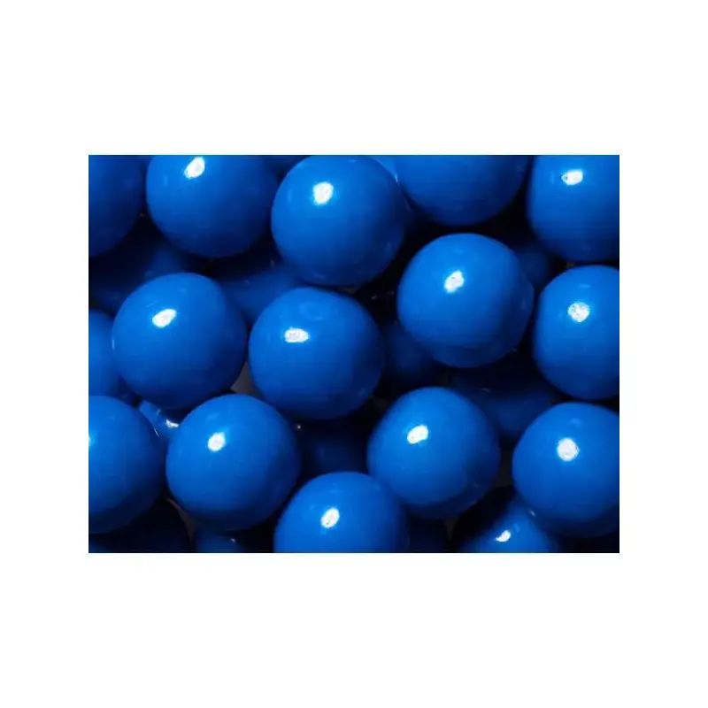 Blue 1-Inch Gumballs: 2LB Bag