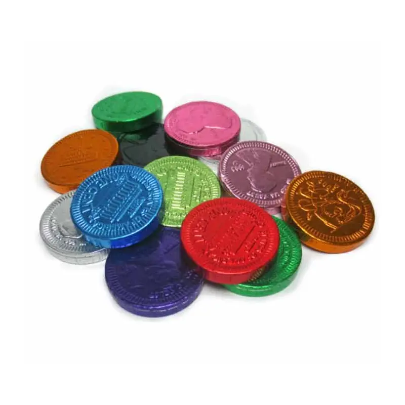 Fort Knox Mixed Color Small Chocolate Coins: 700-Piece Bag