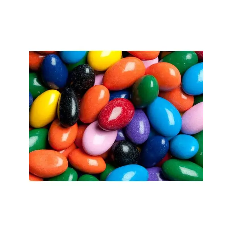Koppers Chocolate Jordan Almonds - Assorted Colors: 5LB Bag