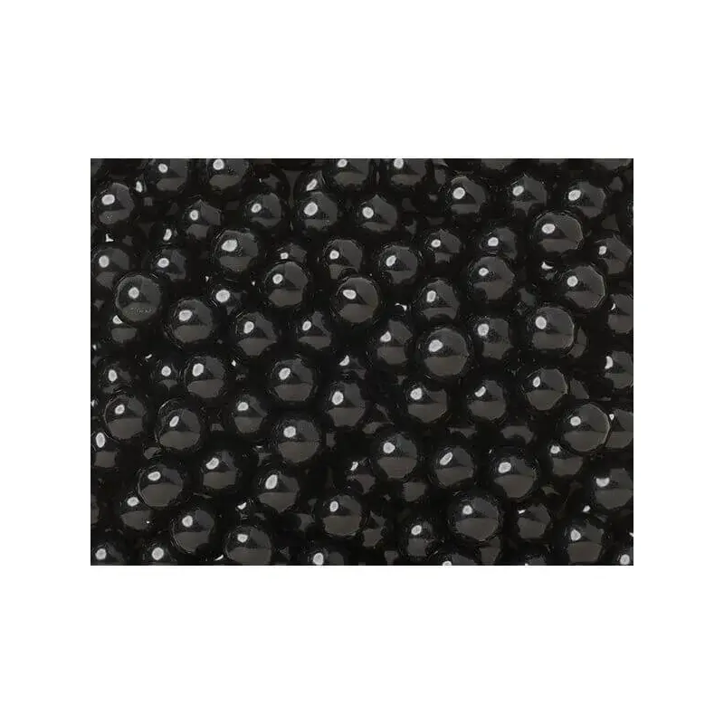 Sixlets Mini Milk Chocolate Balls - Black: 2LB Bag