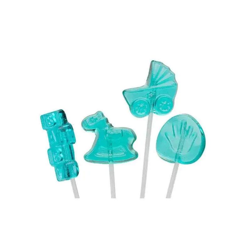 Twinkle Candy Baby Shower Lollipops - Blue: 60-Piece Bag