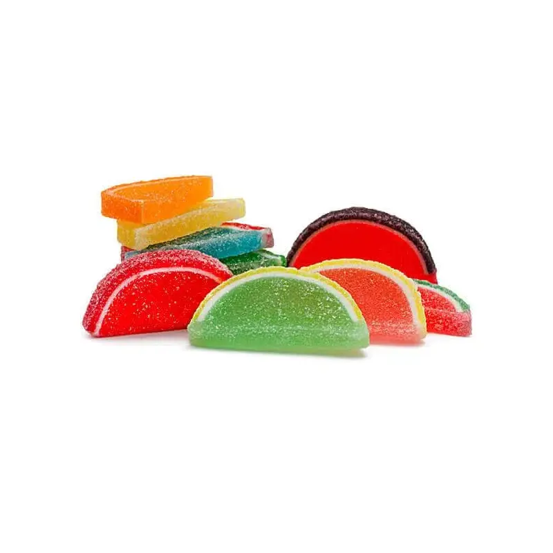 Albanese Candy Fruit Jell Slices - Assorted Fruit: 5LB Box