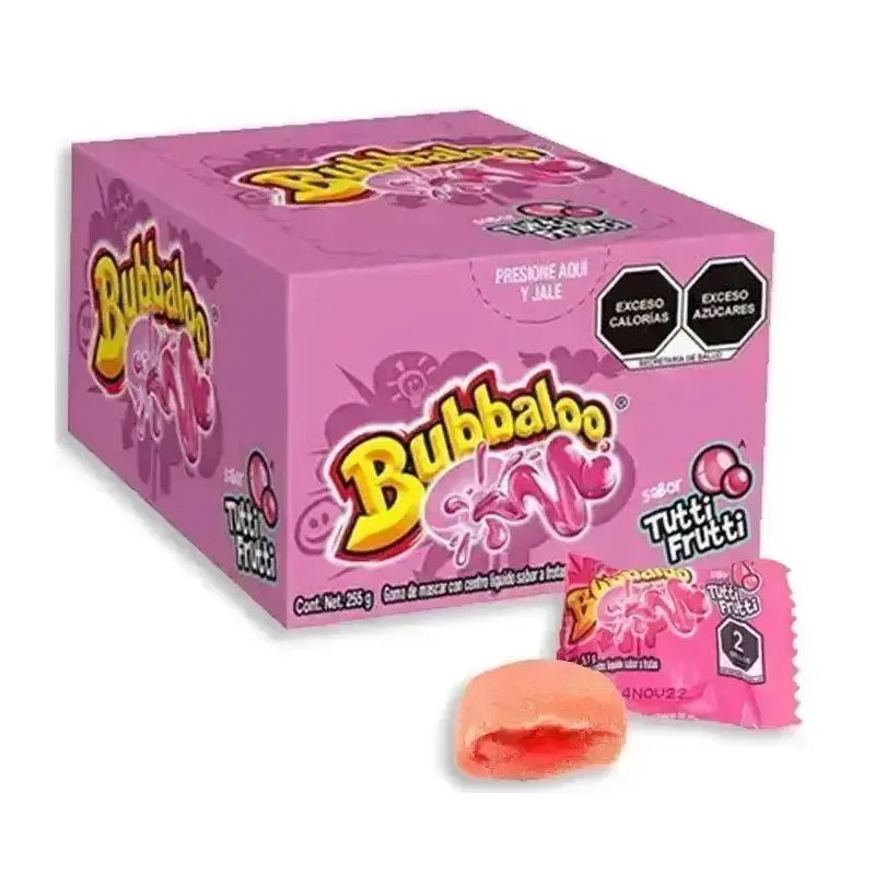 Bubbaloo Liquid Filled Bubblegum - Tutti Frutti: 47-Piece Box