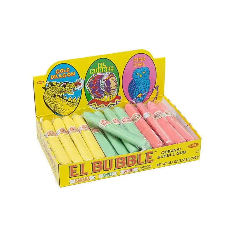 El Bubble Bubble Gum Cigars - Version I: 36-Piece Box