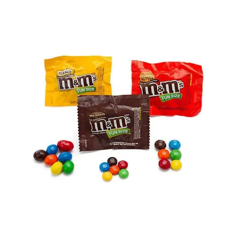 M&M's Candy Fun Size Packs: 115-Piece Bag