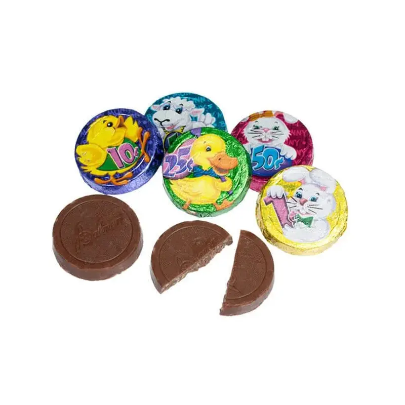Palmer Bunny Munny Double Crisp Chocolate Coins: 4LB Bag