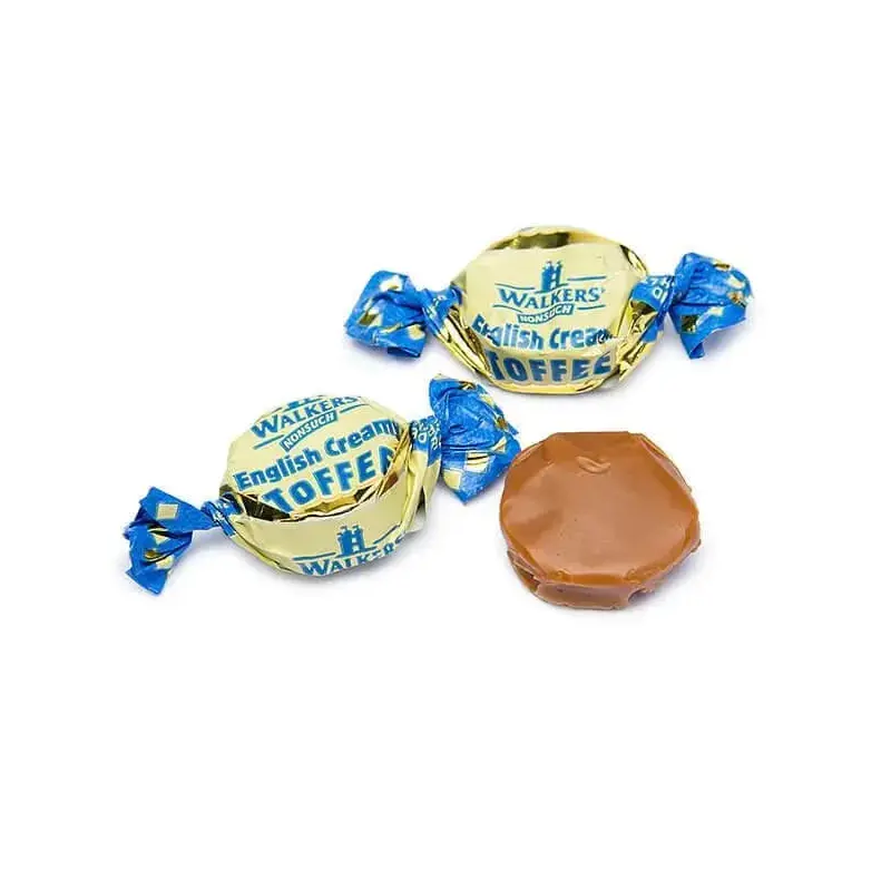 Walker's Nonsuch English Creamy Toffees Candy: 20-Piece Bag