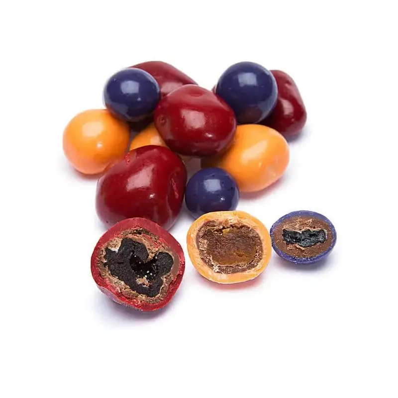 Chocolate Covered Fruit Medley Candy: 2LB Bag