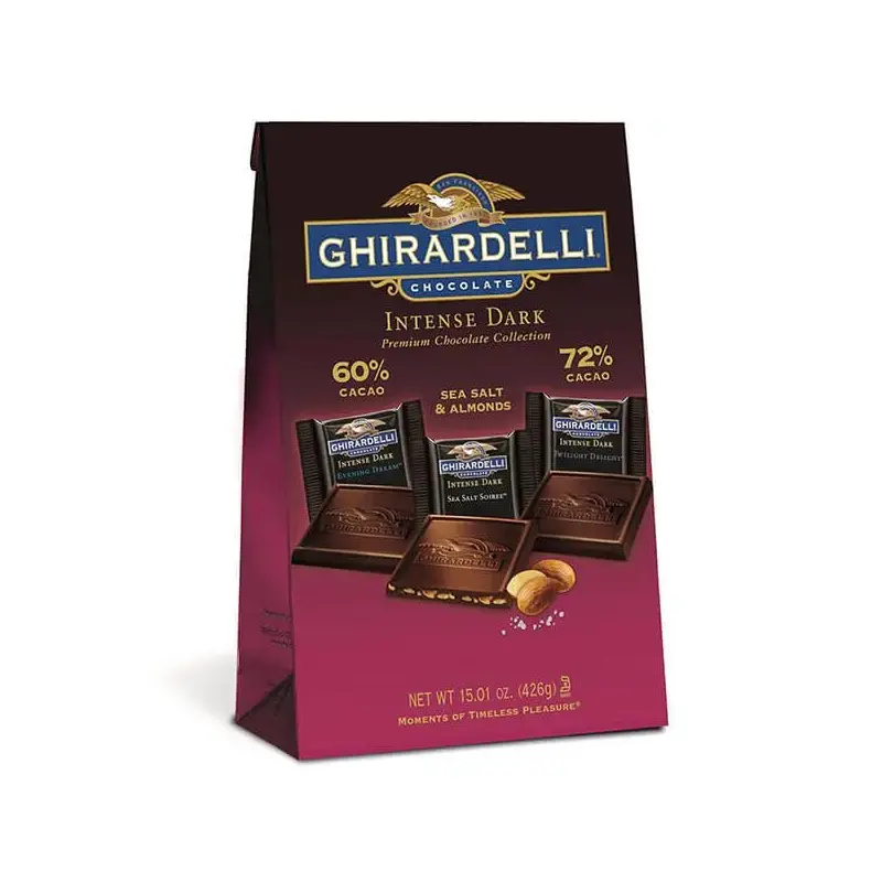 Ghirardelli Intense Dark Chocolate Squares: 40-Piece Bag