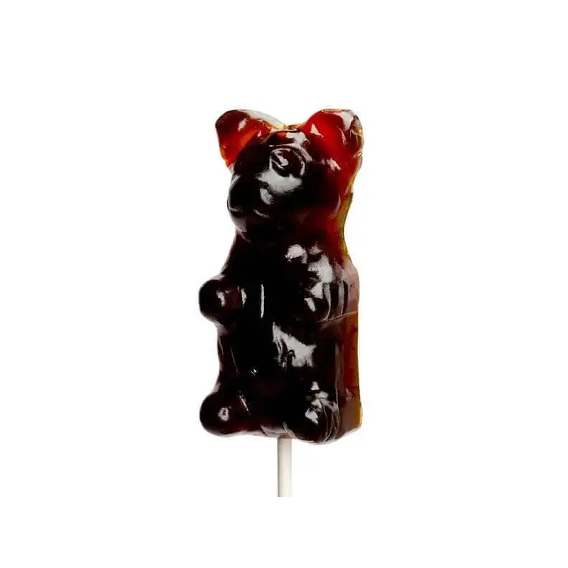 Giant Gummy Bear on a Stick - Cola