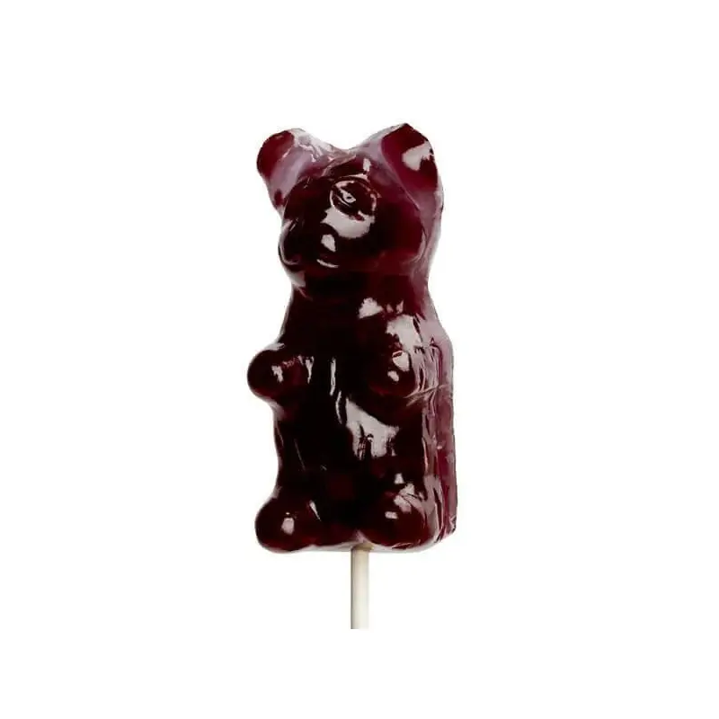 Giant Gummy Bear on a Stick - Grape