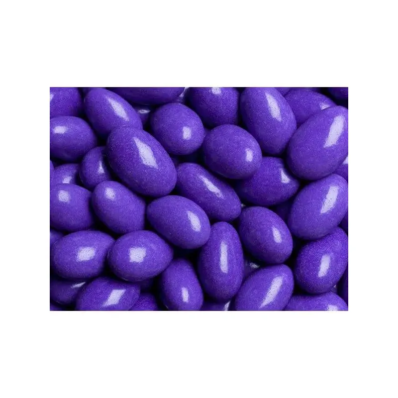 Koppers Chocolate Jordan Almonds - Purple: 5LB Bag