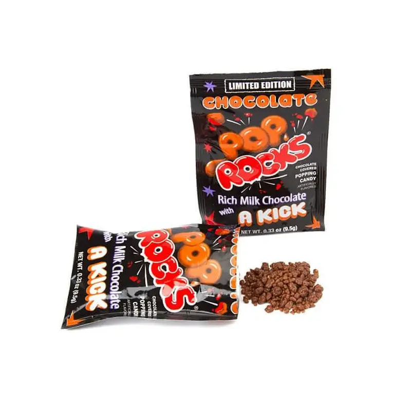 Pop Rocks Candy Packs - Chocolate: 24-Piece Box