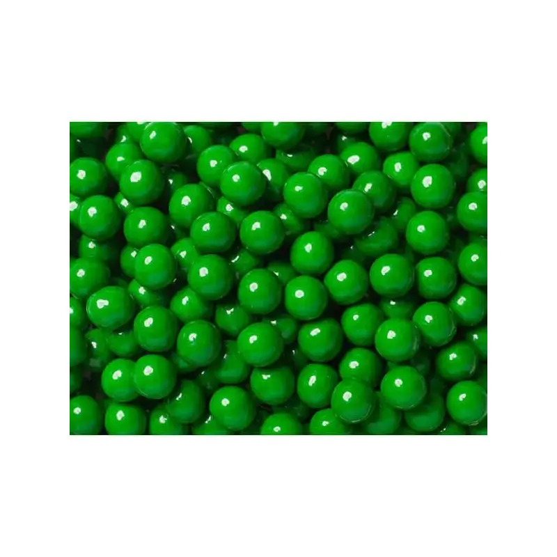 Sixlets Mini Milk Chocolate Balls - Dark Green: 2LB Bag