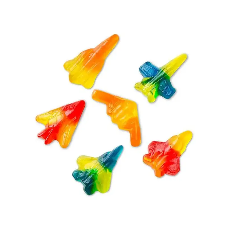 Albanese Gummy Jet Fighters Airplanes: 5LB Bag