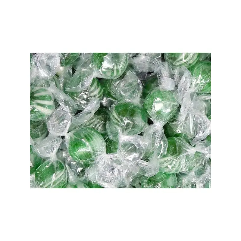 Atkinson Spearmint Hard Candy Balls: 5LB Bag