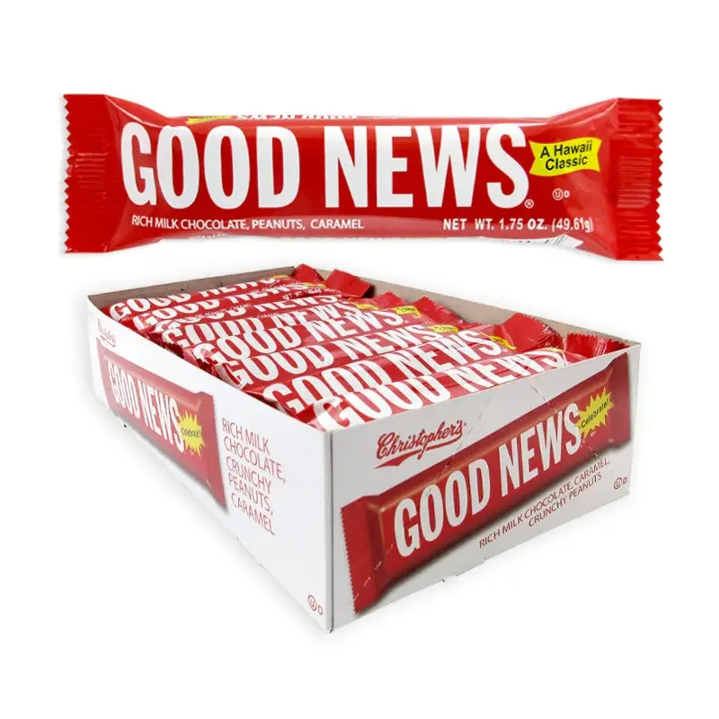 Good News Candy Bars: 36-Piece Box