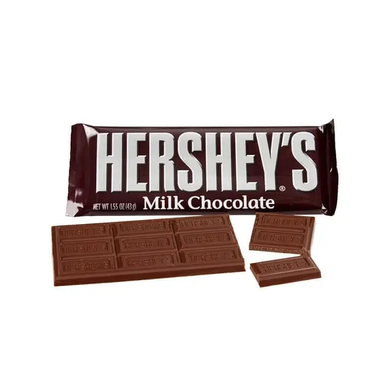 Hershey's Milk Chocolate Candy Bars: 36-Piece Box