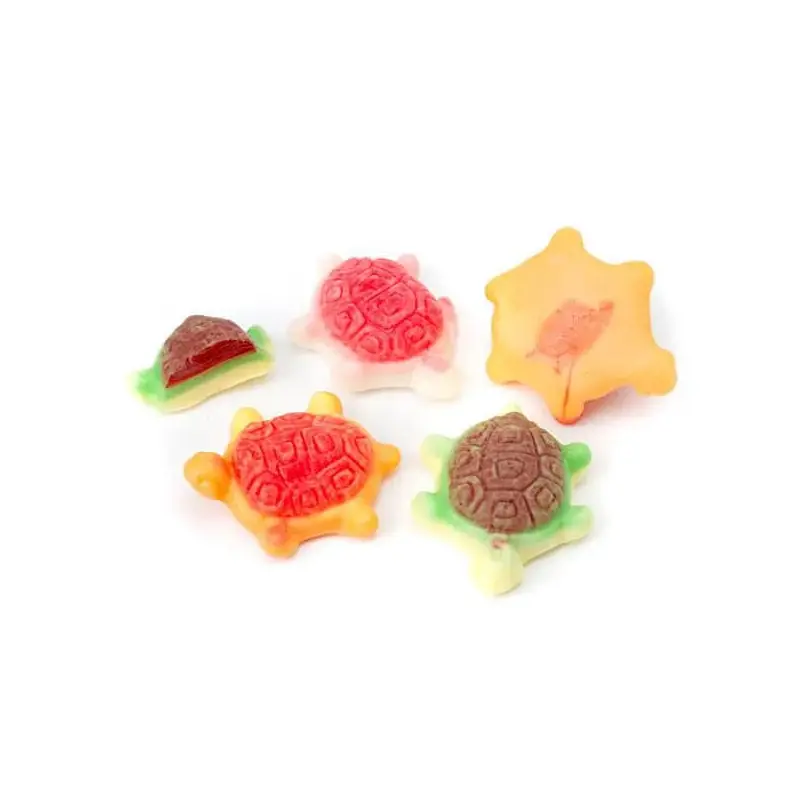 Jelly Filled Gummy Turtles Candy: 1KG Bag