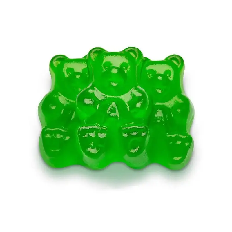 Jovy Green Apple Gummy Bears: 5LB Bag
