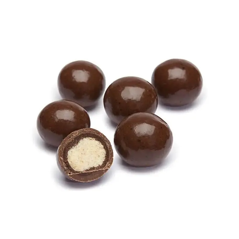 Koppers Espresso Milk Chocolate Covered Malt Balls: 5LB Bag
