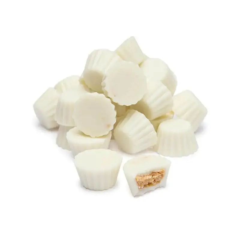 Reese's White Chocolate Peanut Butter Cups Minis Candy: 7.6-Ounce Bag