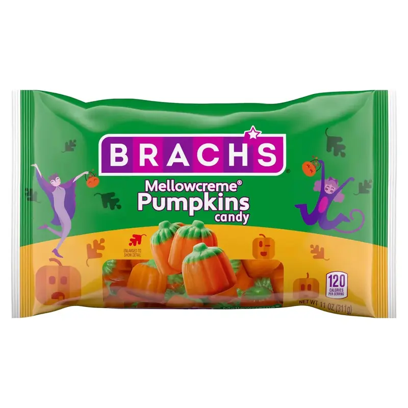 Brach's Halloween Mellowcrme Pumpkins Candy: 11-Ounce Bag
