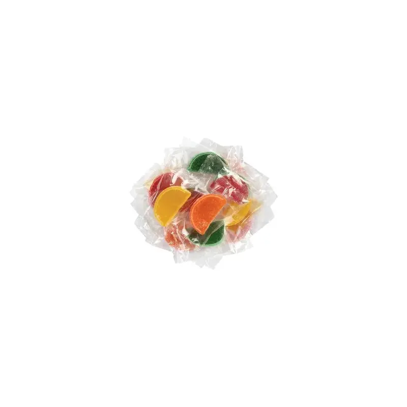 Candy Fruit Jell Slices Assortment - Wrapped: 10LB Case