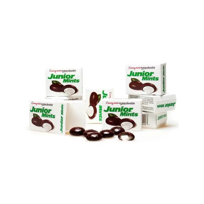 Junior Mints Candy Mini Packs: 72-Piece Box