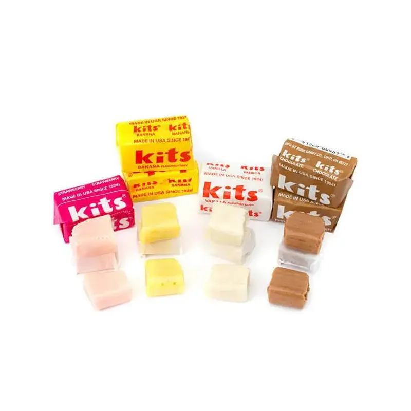 Kits Taffy Candy: 100-Piece Box