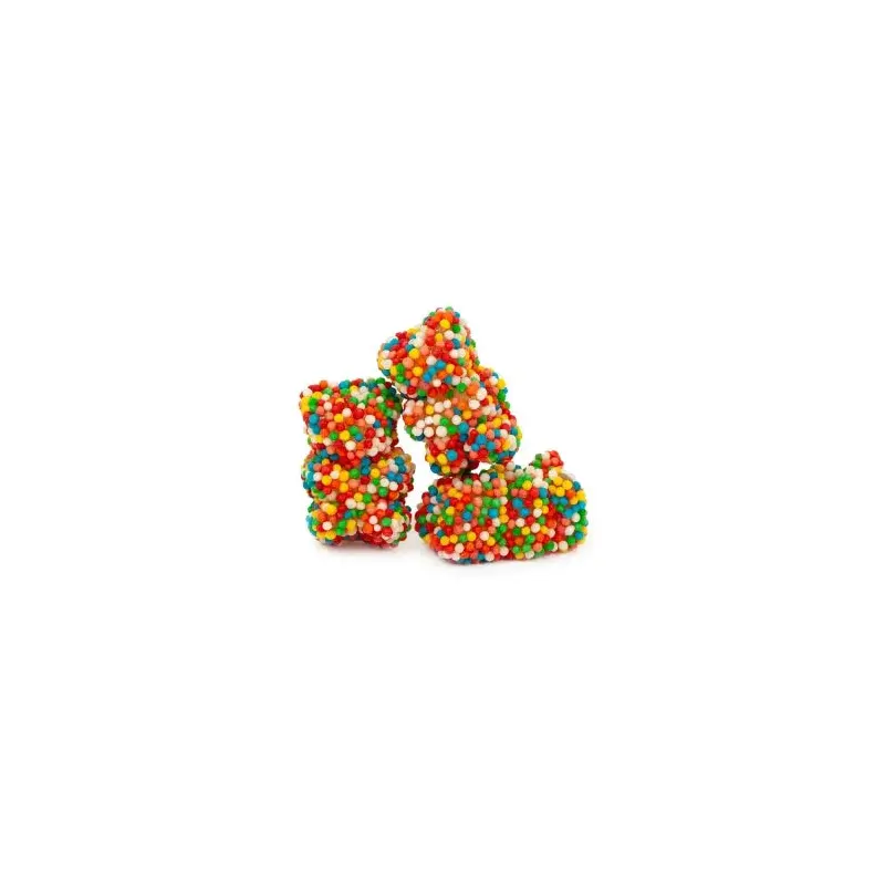 Rainbow Crunch Gummy Bears Candy: 5LB Bag