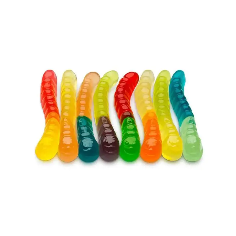 Albanese Gourmet 12-Flavors Mini Gummy Worms: 36-Ounce Bag